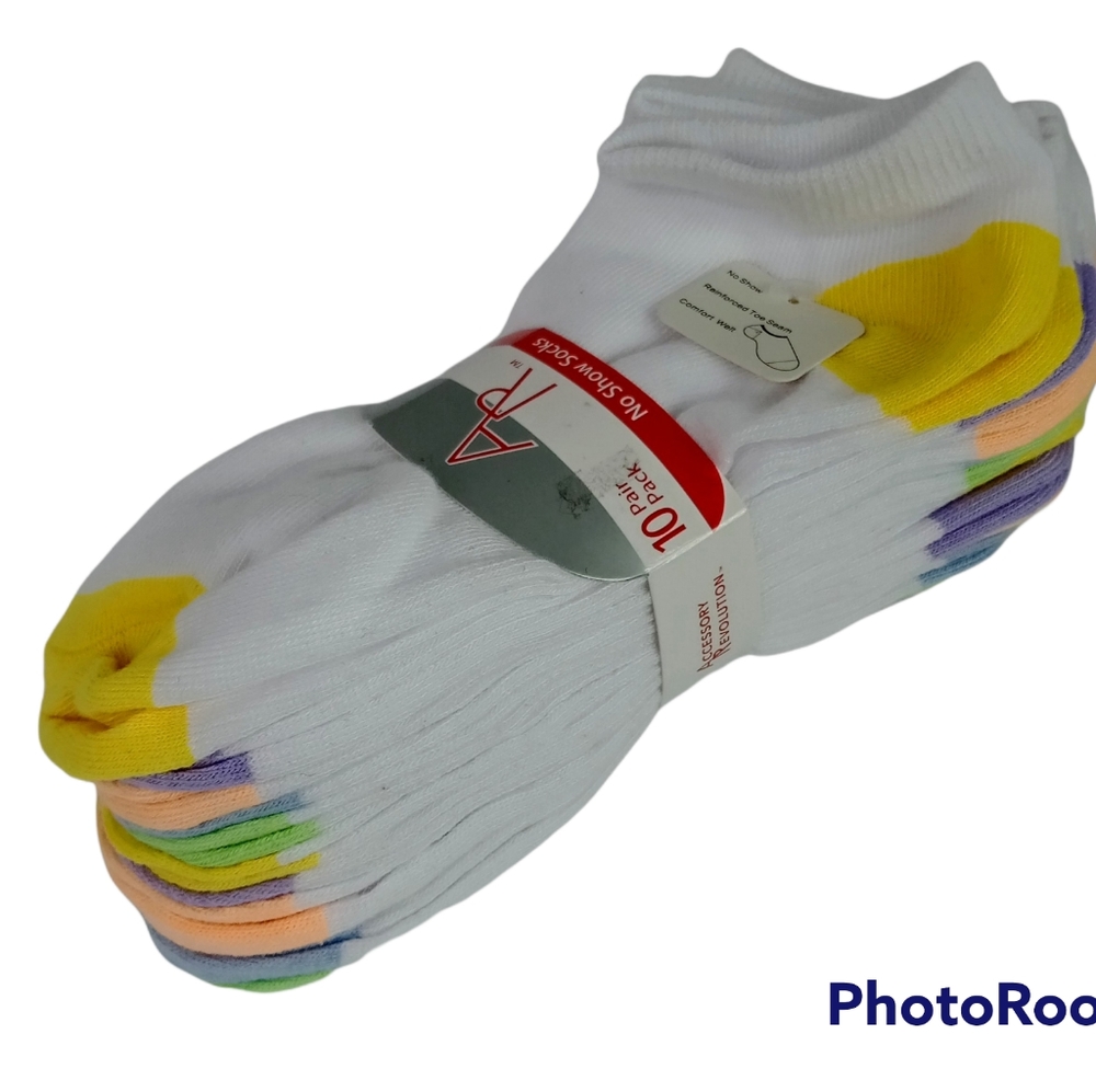 Women's Ladies 10 Pack No Show Socks